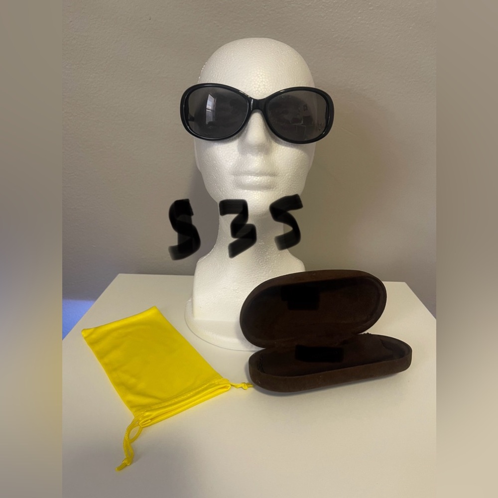 One size, black and brown sunglasses